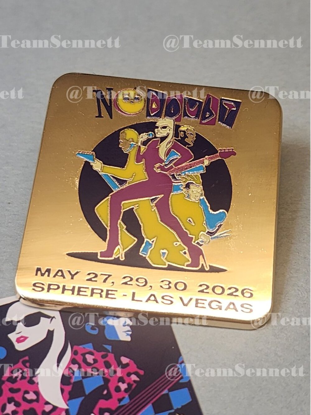 No Doubt Week 4 Enamel Pin / May 27, 29 & 30 / Sphere Las Vegas 2026